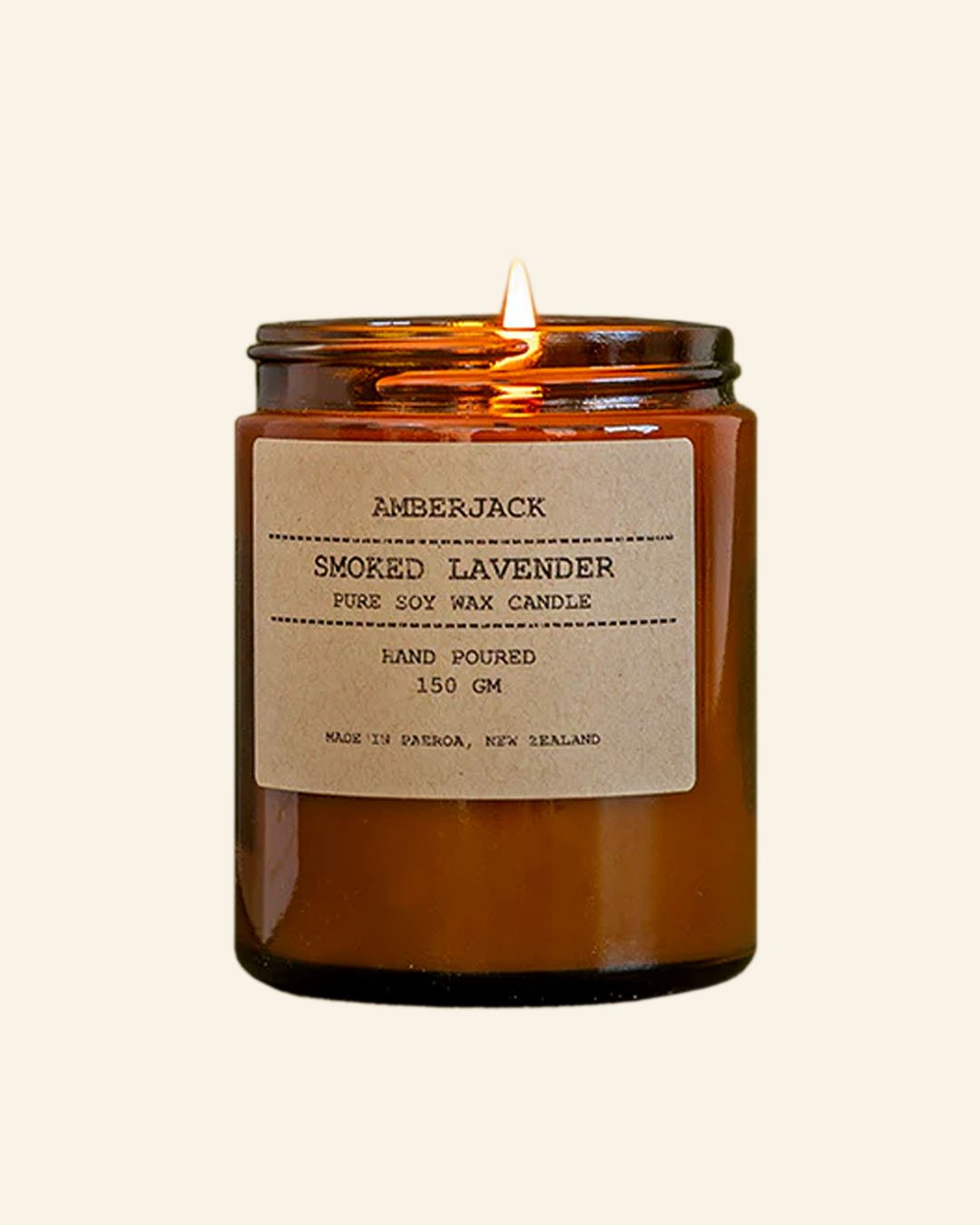 Amberjack Smoked Lavender Soy Candle