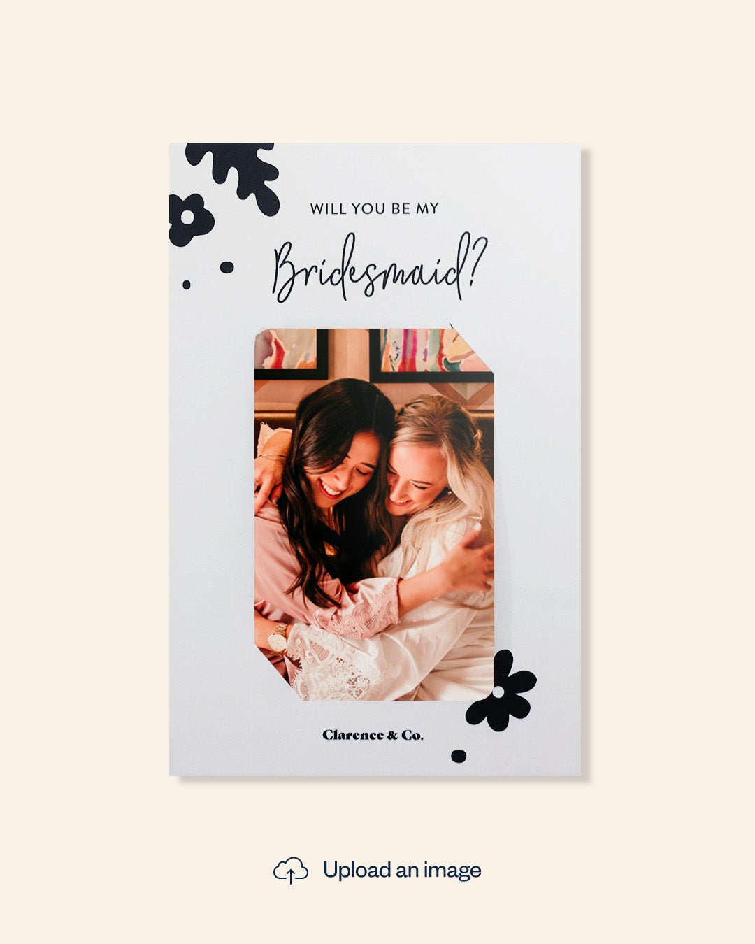 New Zealand will you be my bridesmaid card