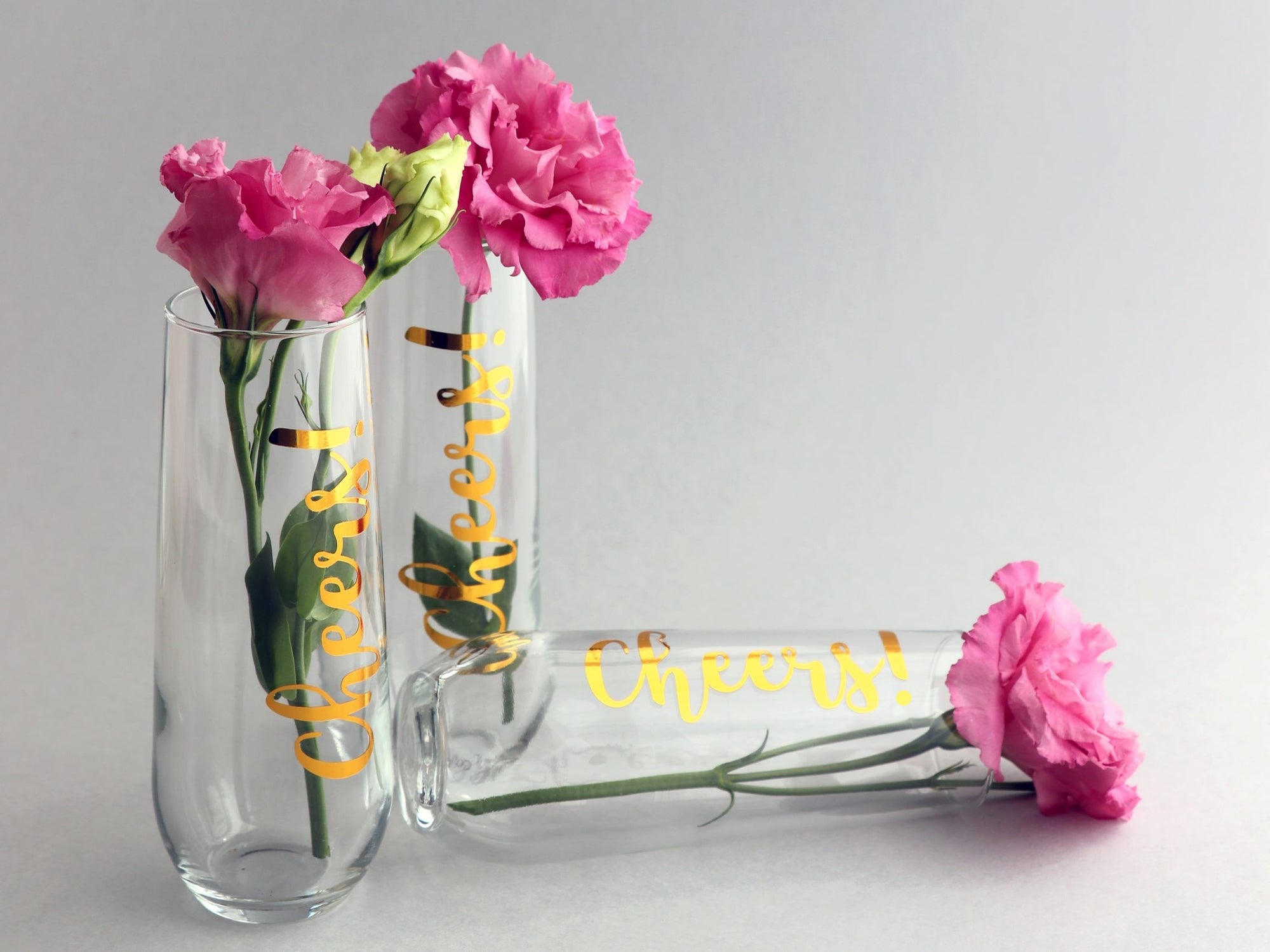 Bridal party champagne glasses NZ