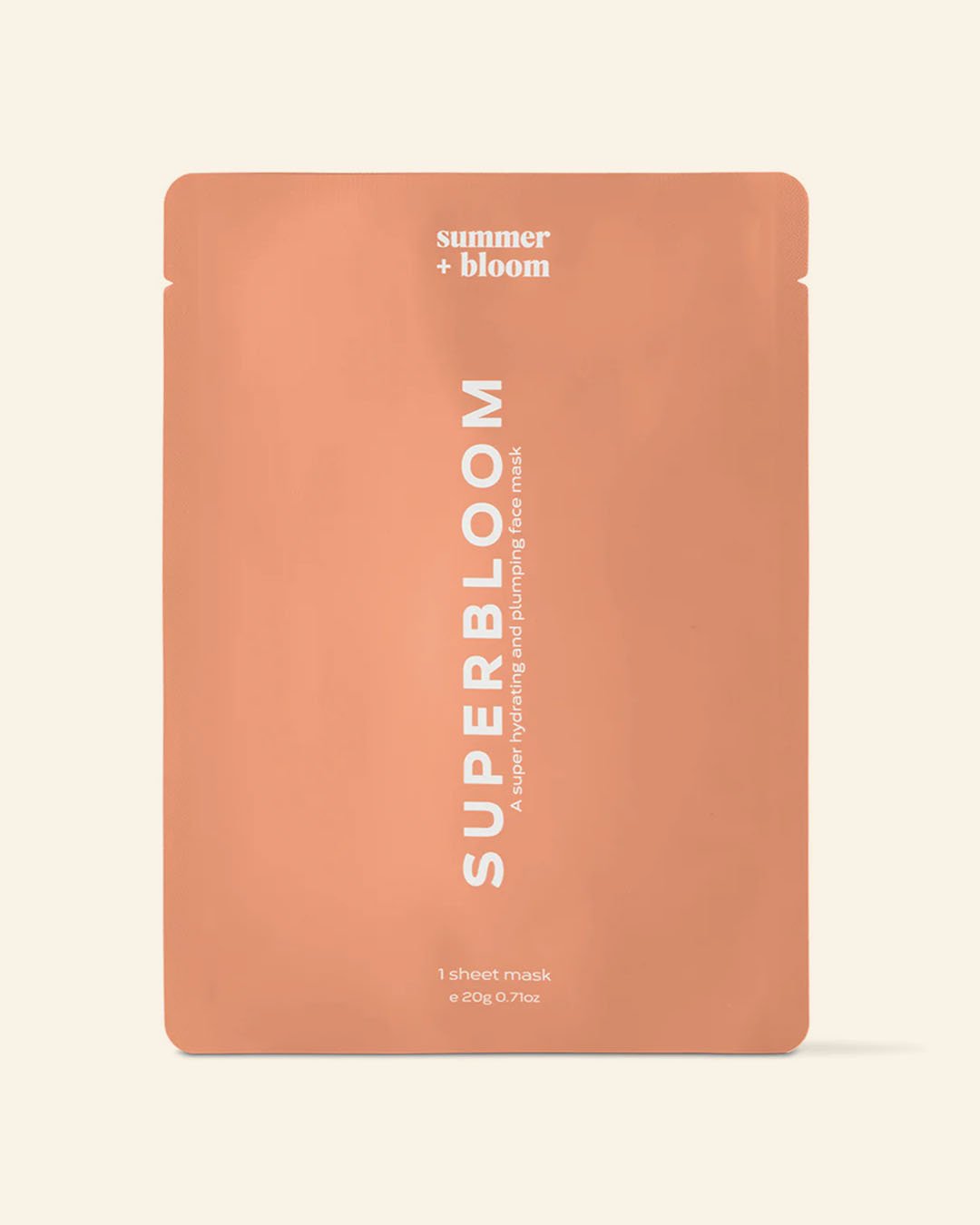 Summer + Bloom Superbloom Hydrating Sheet Mask