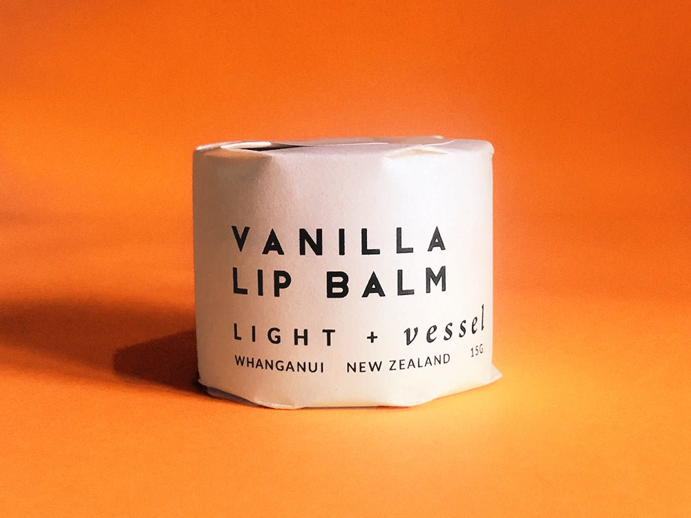 Light + Vessel Organic Vanilla Lip Balm
